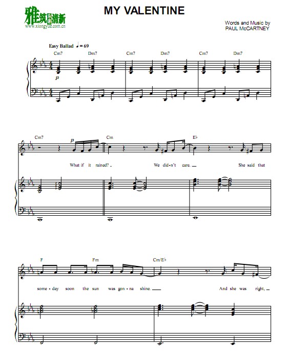 Paul McCartney - My Valentine���ٰ�����