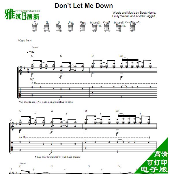 Andrew Foy - Don't let me down