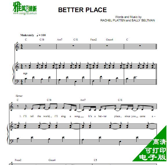 Rachel Platten - Better Place 