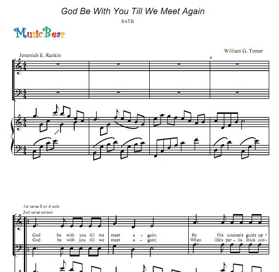 God Be With You Till We Meet Again ϳ׸ְ
