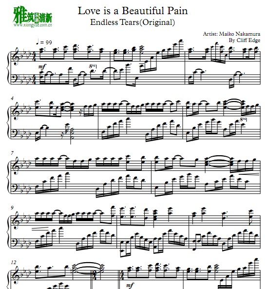 Love is a Beautiful Pain - Endless Tears