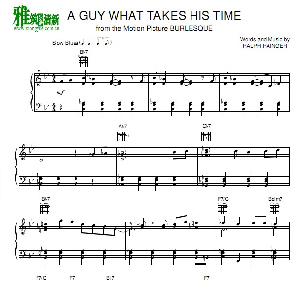 A Guy What Takes His Time