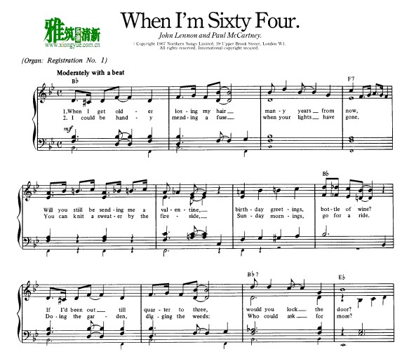 The Beatles - When I'm Sixty Four