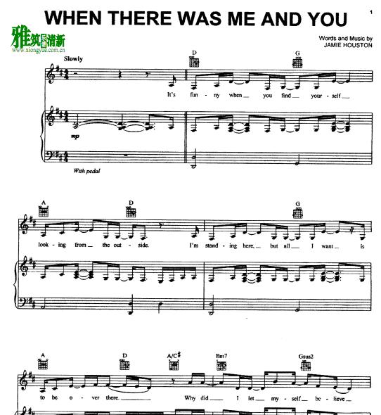 When There Was Me and You