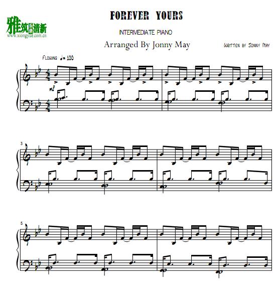 jonny mayForever Yoursʿ