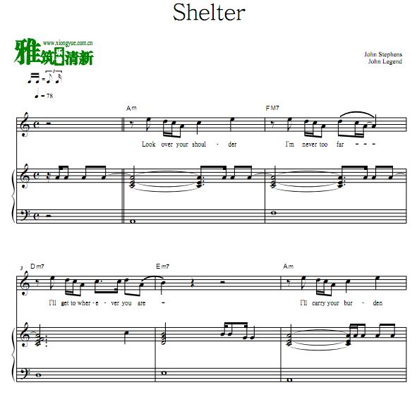 Լ John Legend - Shelterٰ 
