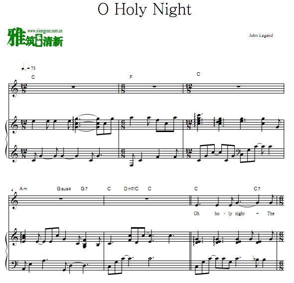 Լ John Legend - O Holy Night  ٰ