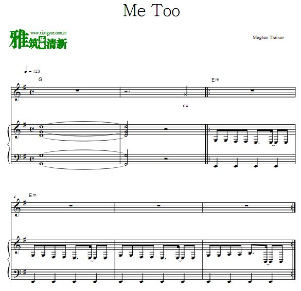 Meghan Trainor - Me Too ٰ 