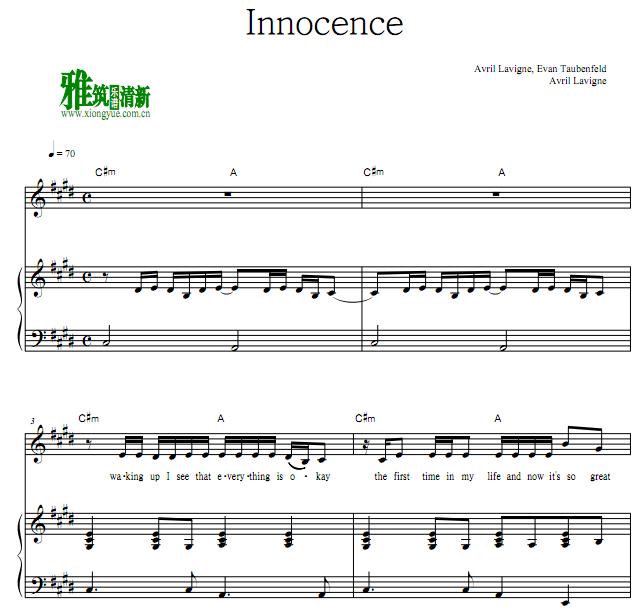 Avril Lavigne - Innocenceٰ 