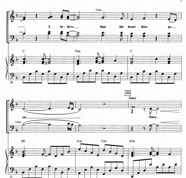 My Heart Will  Go on - SATBϳٰ