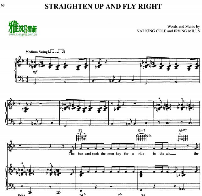 Straighten Up and Fly Rightٰ