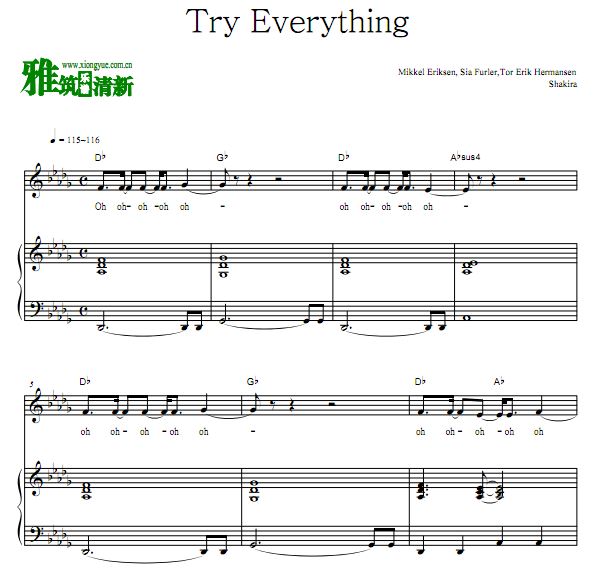 Shakira - Try Everything   