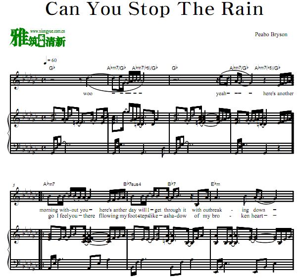 Peabo Bryson - Can you stop the rain 