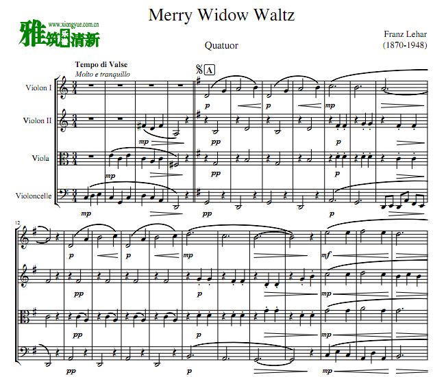 merry widow waltz ѸԲ