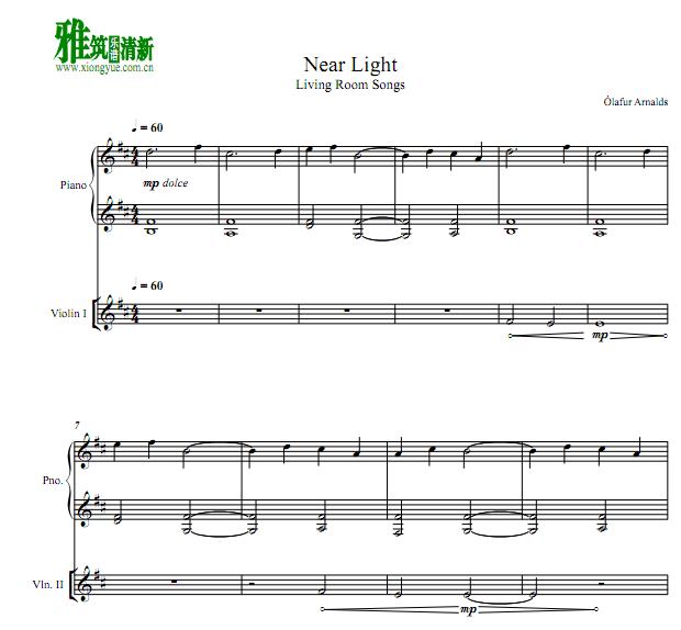 Olafur Arnalds - Near Lightָ