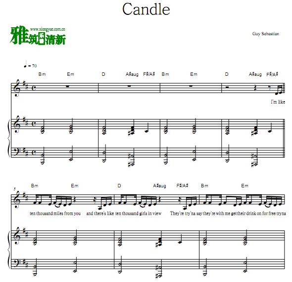 Guy Sebastian - Candle