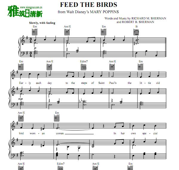 Mary Poppins˼ Feed the Birds g