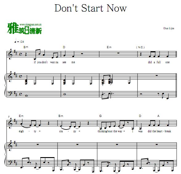 Dua Lipa - Don't Start Now  