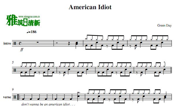 Greenday - American idiot