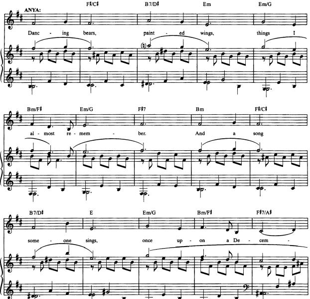 Anastasia - Once Upon a December 