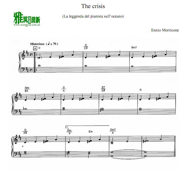 ennio morriconeϸʦ the crisis