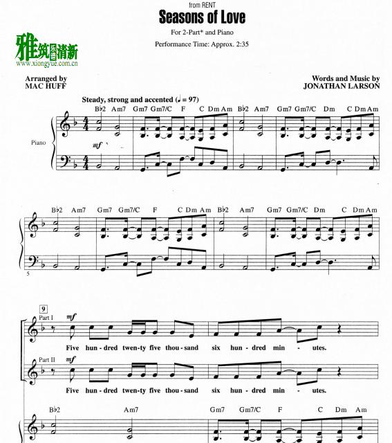 seasons of love 2ϳٰ