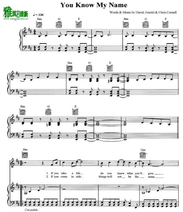 007Chris Cornell - You Know My Name 