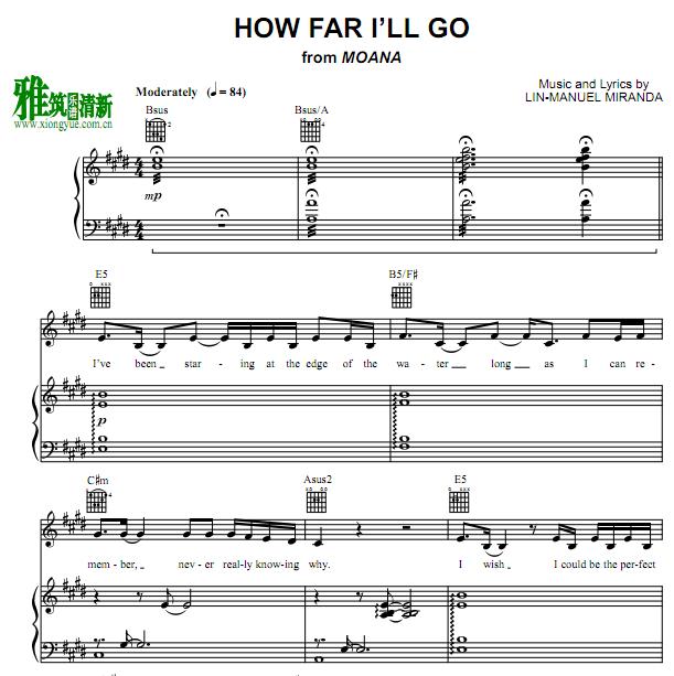 Ե How Far I ll Go ָٰ