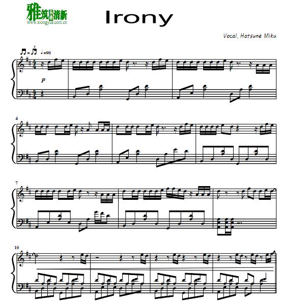 Hatsune Miku - Irony ˸