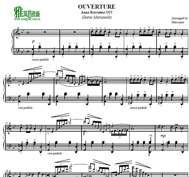 · Anna Karenina(2012) - OUVERTURE