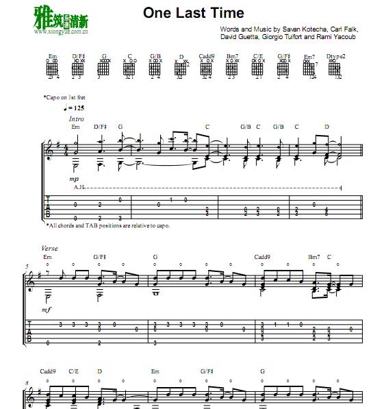 andrew foy - One Last Time