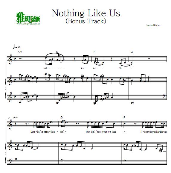 Justin Bieber - Nothing Like Us (Bonus Track)ٵ