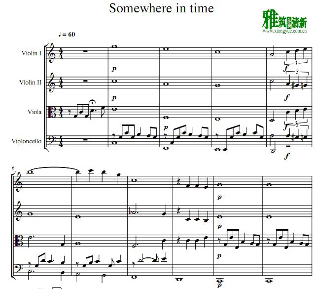 Somewhere in Time������������