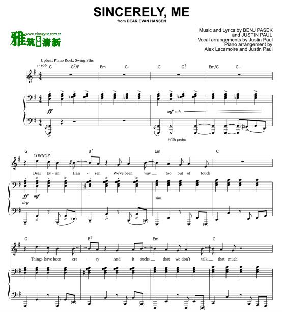 Dear Evan Hansen °ĺɭ  SINCERELY ME ٰ