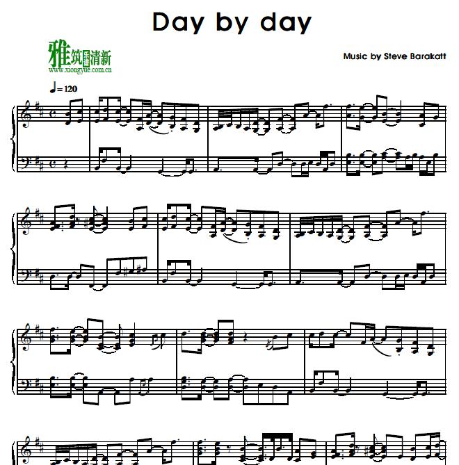 Steve Barakatt - Day by Day钢琴谱