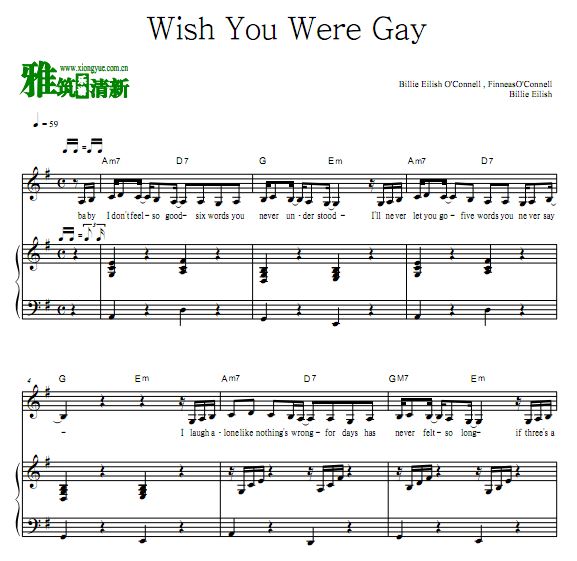 Billie Eilish - wish you were gay  