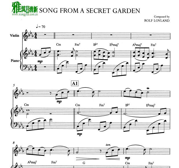 Songs from a secret gardenСٸ