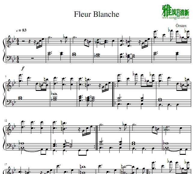 Örsten - Fleur Blanche