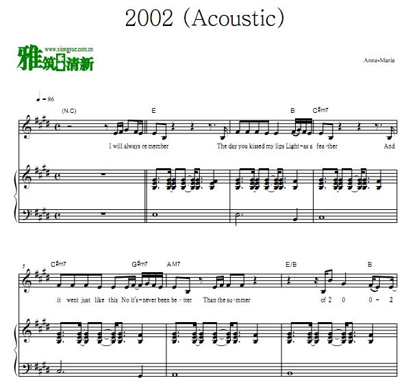 Anne-Marie -2002 (Acoustic)