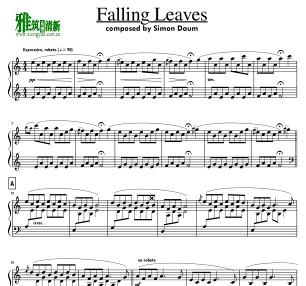simon daum - Falling Leaves