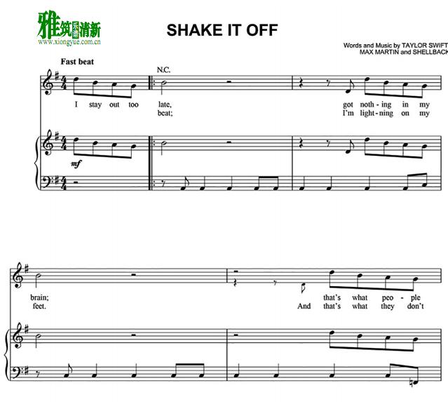 Taylor Swift - Shake it Offٵ 