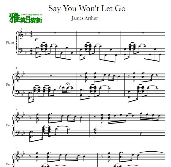 James Arthur - Say You Won't Let Go  by Rousseau 