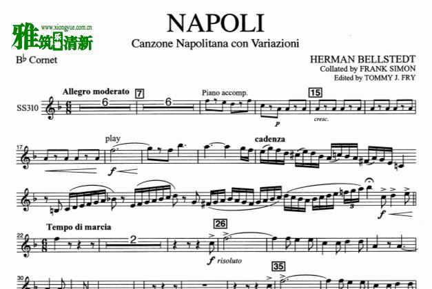 Napoli - Canzone Napolitana con VariazioniС