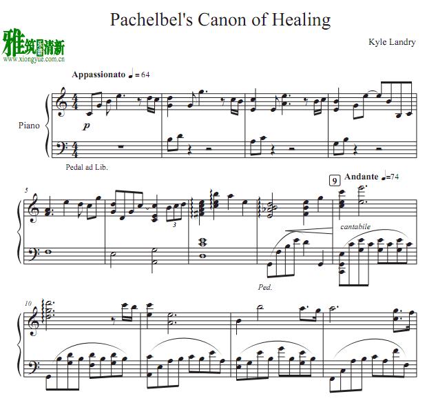 Kyle Landry濨ũPachelbel's Canon of Healing