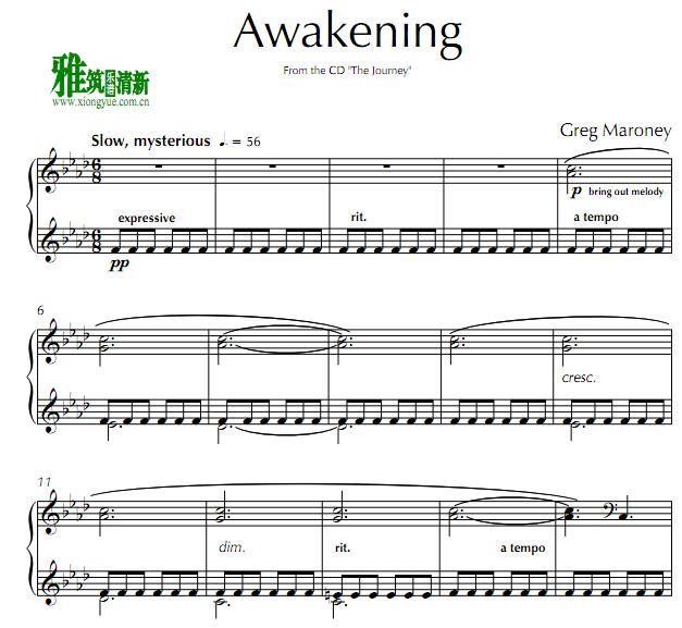 Greg Maroney - Awakening
