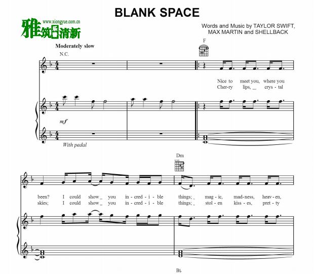 Taylor Swift - Blank Space 