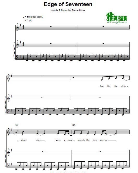 Stevie Nicks - Edge of Seventeenٵ