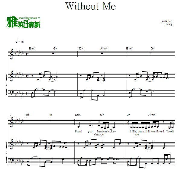 Halsey  - Without Meиʸٰ