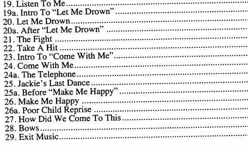 Andrew Lippa - The Wild Party 声乐钢琴伴奏谱 目录2