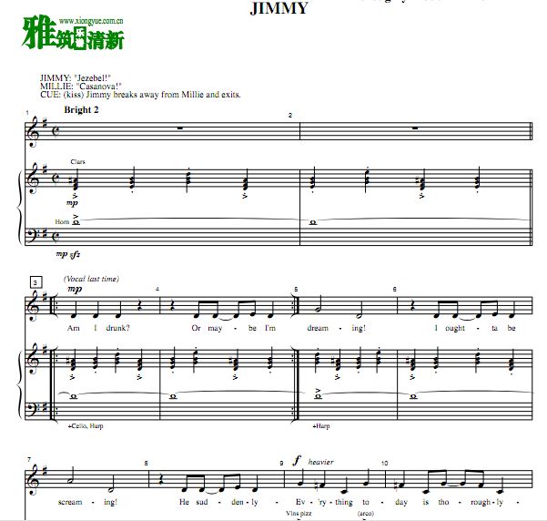 ־Thoroughly Modern Millie Ħ Jimmyٰ 